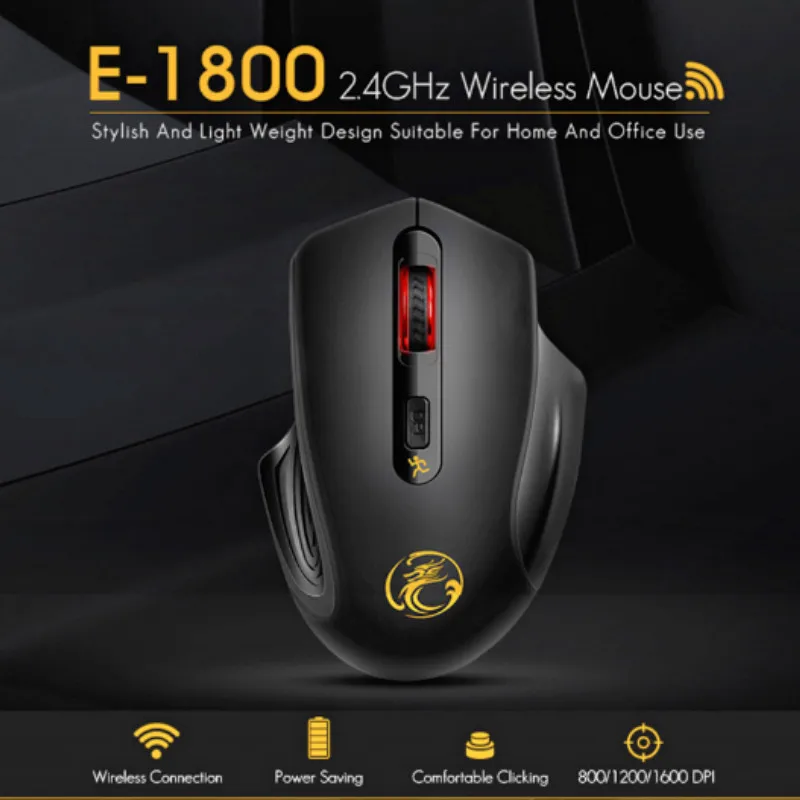 Бесшумная Беспроводная оптическая мышь USB 2 0 2000DPI 4 ГГц|Мыши| |