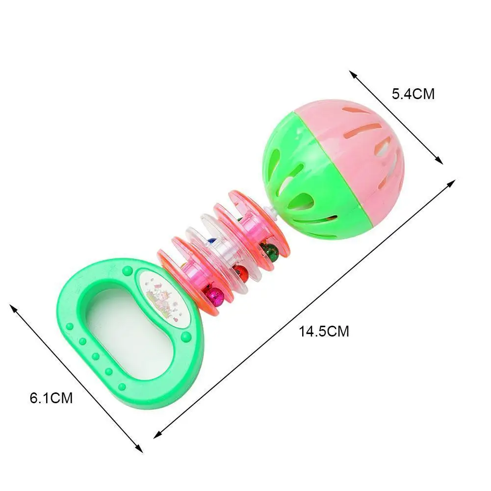 

Baby Rattle Toys, Hand Rattles, Grip Bell, Dancing, Rattles, Children's Educational Toys