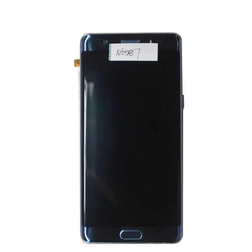 Tanie LCD + Ekran Dotykowy Digitizer + Ramka Do Samsung Galaxy Note 7 Uwaga FE N930 N930F N935