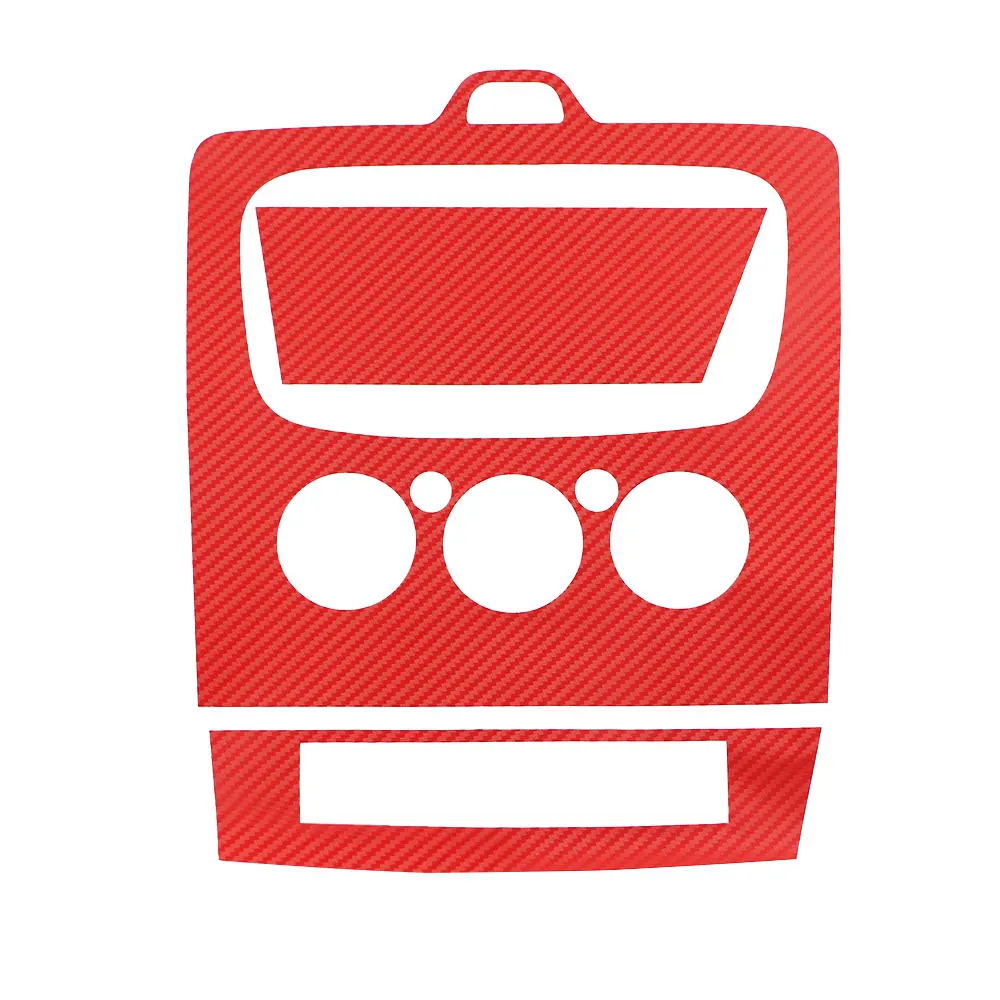 Daefar 3 вида цветов 3D углеродное волокно автомобиля AC Консоль протектор стикер для