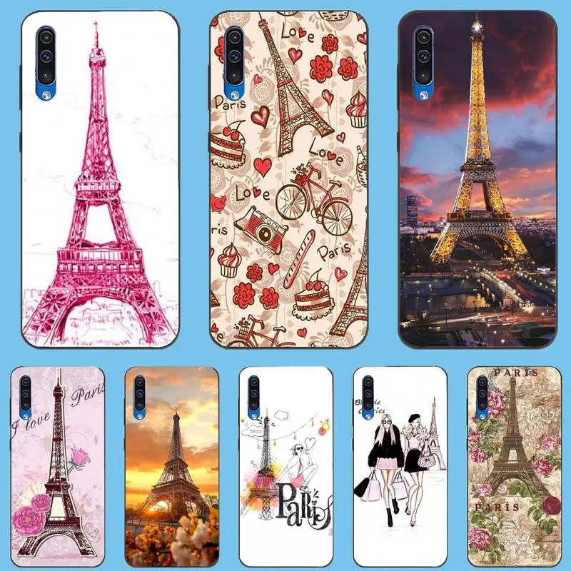 

France Paris The Eiffel Tower Phone Case For Redmi 9A 8A 7 6 6A Note 9 8 8T Pro Max 9 K20 K30 Pro Case