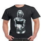 Футболка Marilyn Monroe, топ-труба и шорты, бандана в гангстерском стиле с татуировкой, забавный дизайн, мужские хлопковые футболки, рубашка в стиле Харадзюку