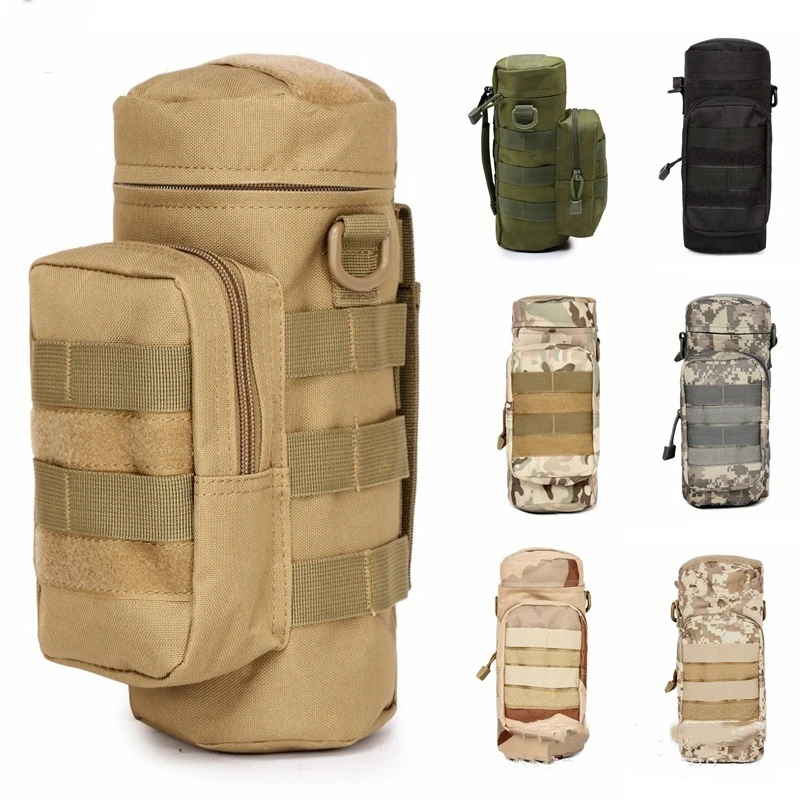 Beste Tactische Molle Pouch Militaire Waterkoker Zak Nylon Draagbare Outdoor Sport Leger Jacht Camping Vissen Wandelen Accessoire Gereedschapstas