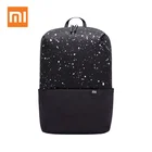 Оригинальный Xiaomi цветной маленький рюкзак Mi Pack большая звездная версия водонепроницаемая сумка Mi Lovers пара рюкзак кошельки