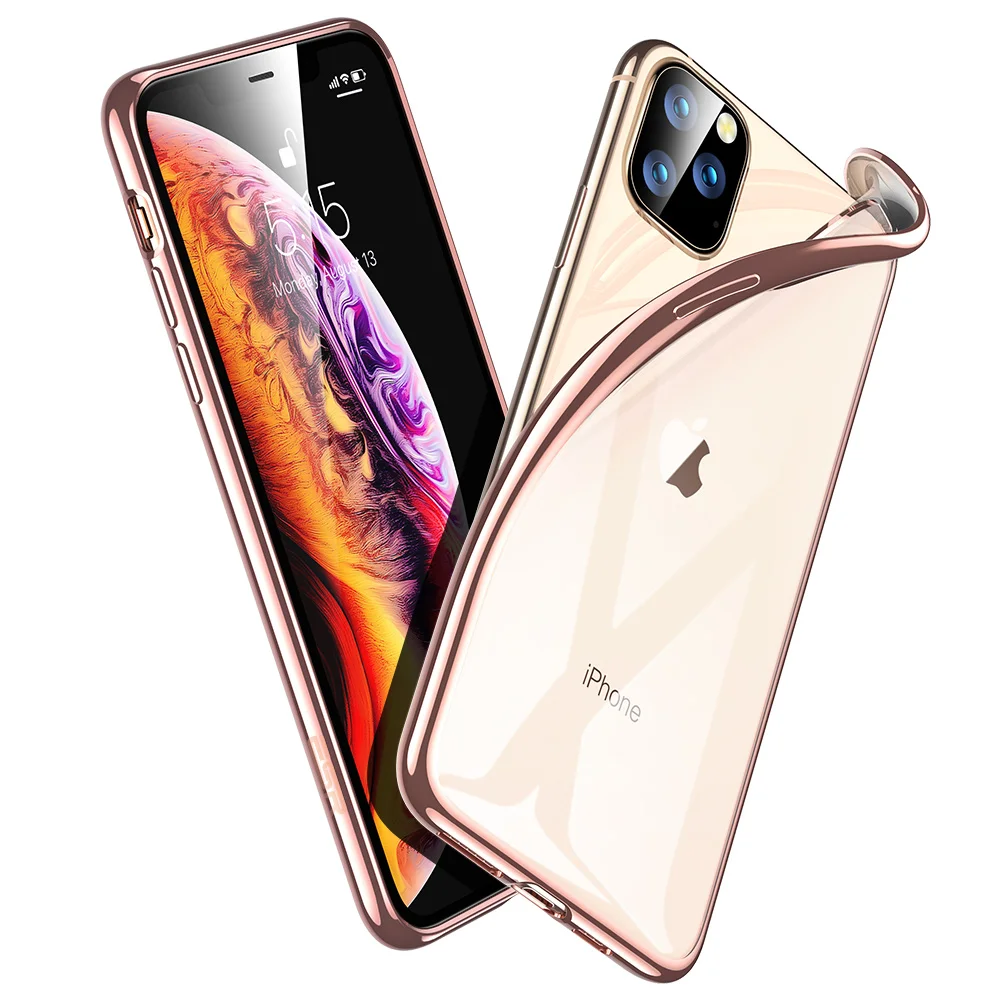 Чехол ESR для iPhone 11 Pro Max, мягкий чехол из ТПУ с рамкой для телефона iPhone 11 Pro, Роскошный ультра тонкий полный Чехол для iPhone 11