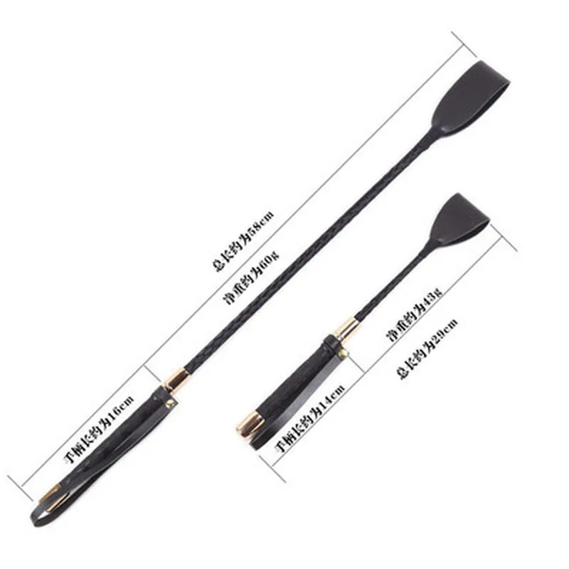 Новый 60 см/30 см шлепки из искусственной кожи бондаж латекс с мечом ручка Lash Фетиш