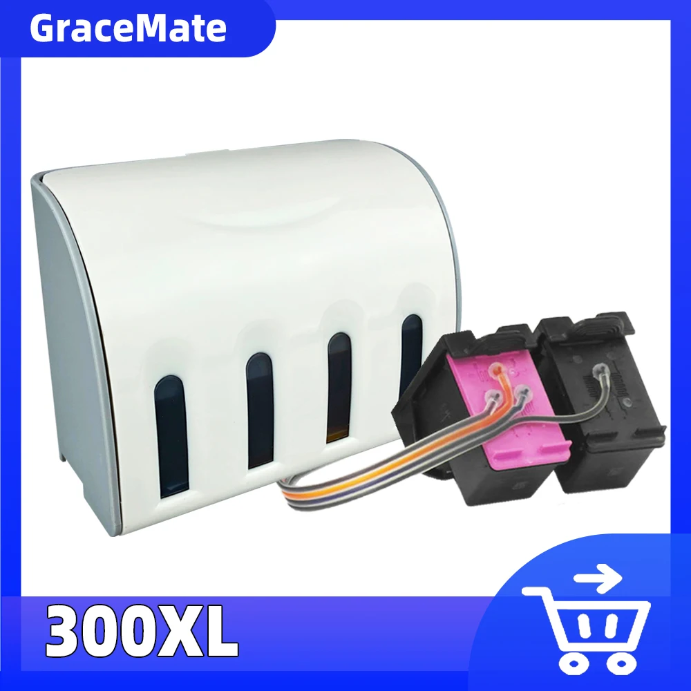 

Compatible For Hp 300 Continuous Ink Supply System D5500 D5545 D5560 D5563 D5568 Printer Cartridge
