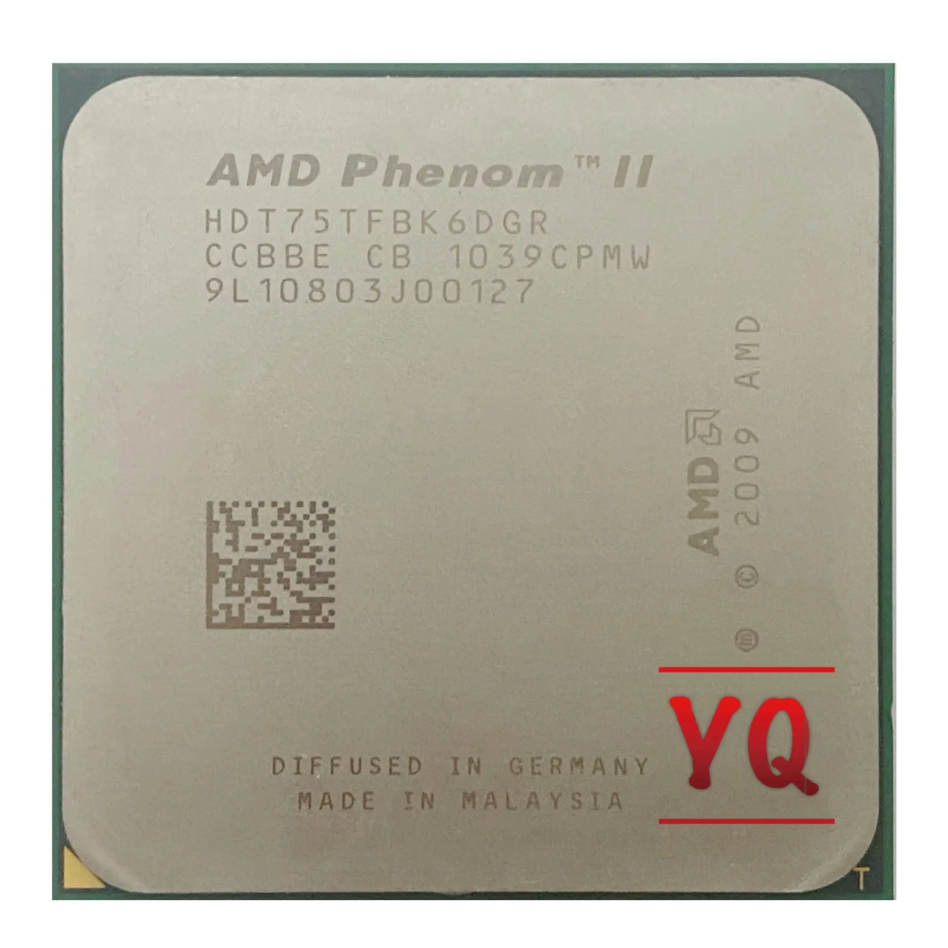 Процессор AMD Phenom II X6 1075T 1075/HDT75TFBK6DGR/AM3/938pin/125 Вт/3 0 ГГц/E0 разъем AM3|Процессоры| |