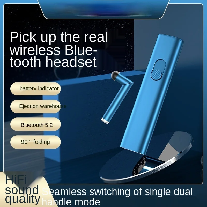 

VYOPBC Winning Game Earplugs 65ms Low Delay TWS Bluetooth Headset Mic with Bass Audio Location Pubg Folding Wireless Headset