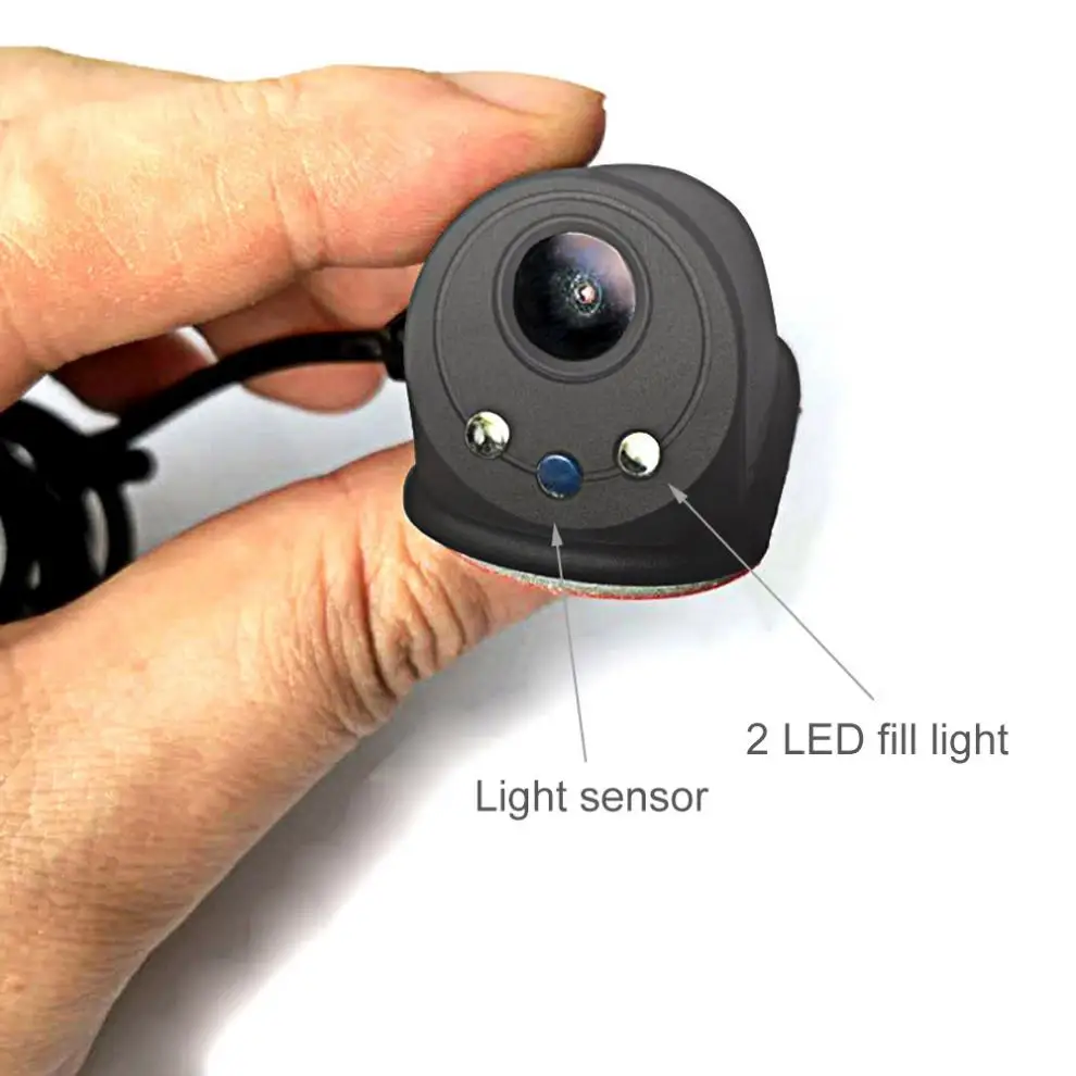 

WiFi Backup Camera 1080P USB Wireless Blind Spot Front Rear Side View Camera with Record Function on APP Support IOS / Android