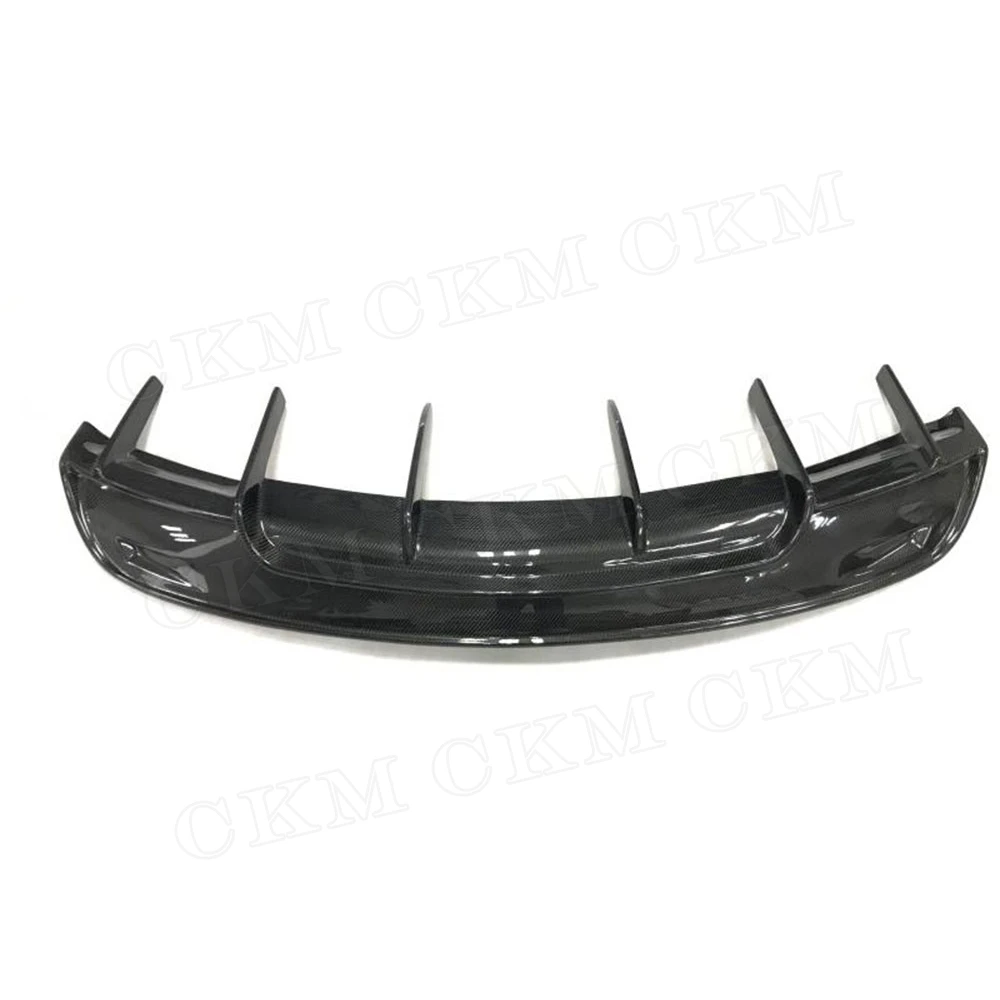 Углеродного волокна задний бампер диффузор спойлер для Tesla модель S 70D P85D 90D P100D