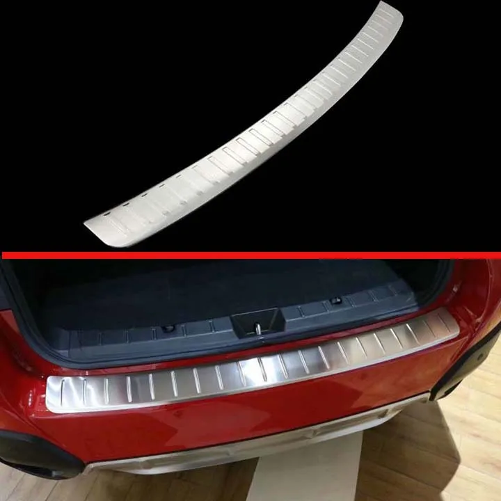 Для Subaru XV 2018 2019 защитный оконный порог из нержавеющей стали для заднего бампера