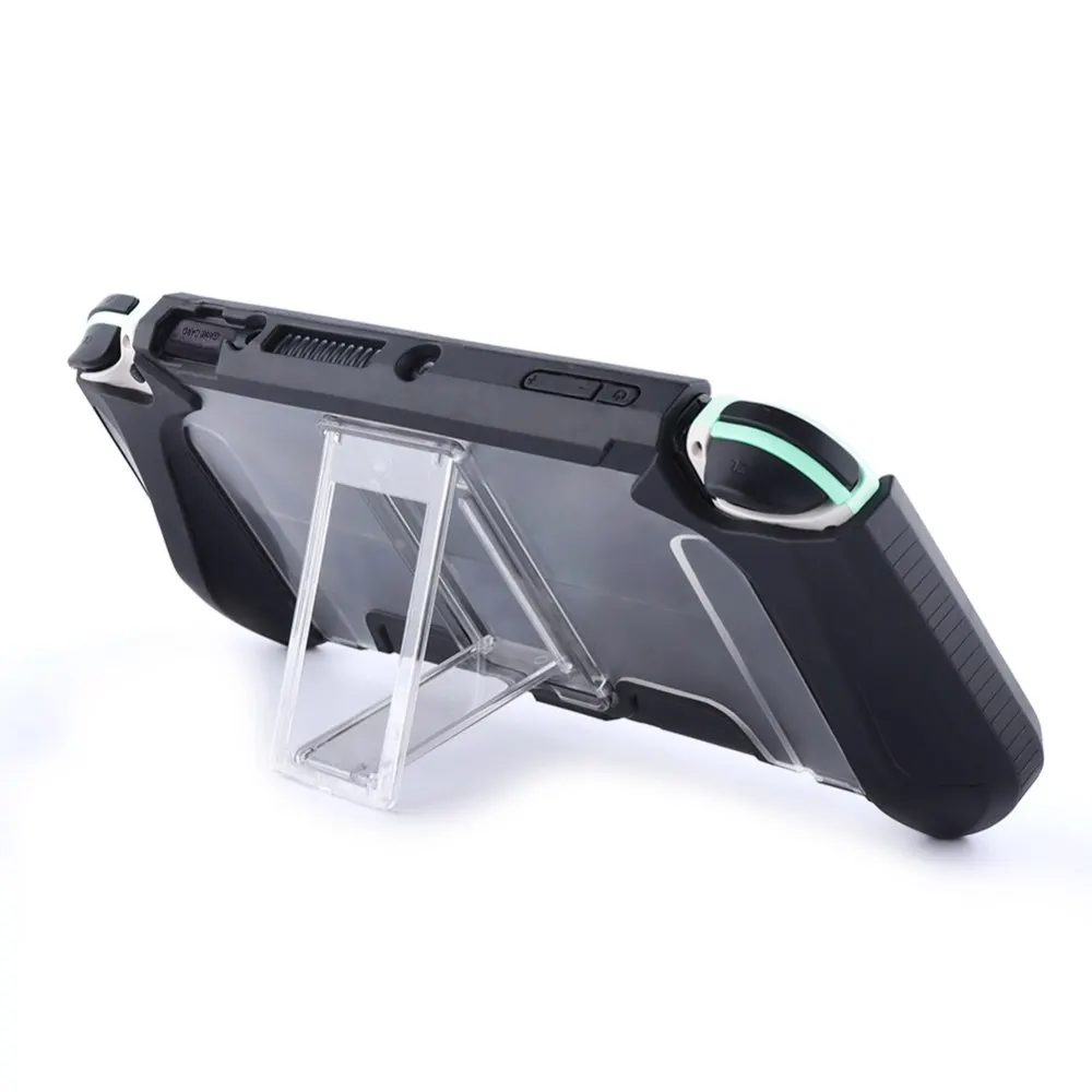 

Grip Case for Switch OLED Dockable Protective Cover with Fixed Stand