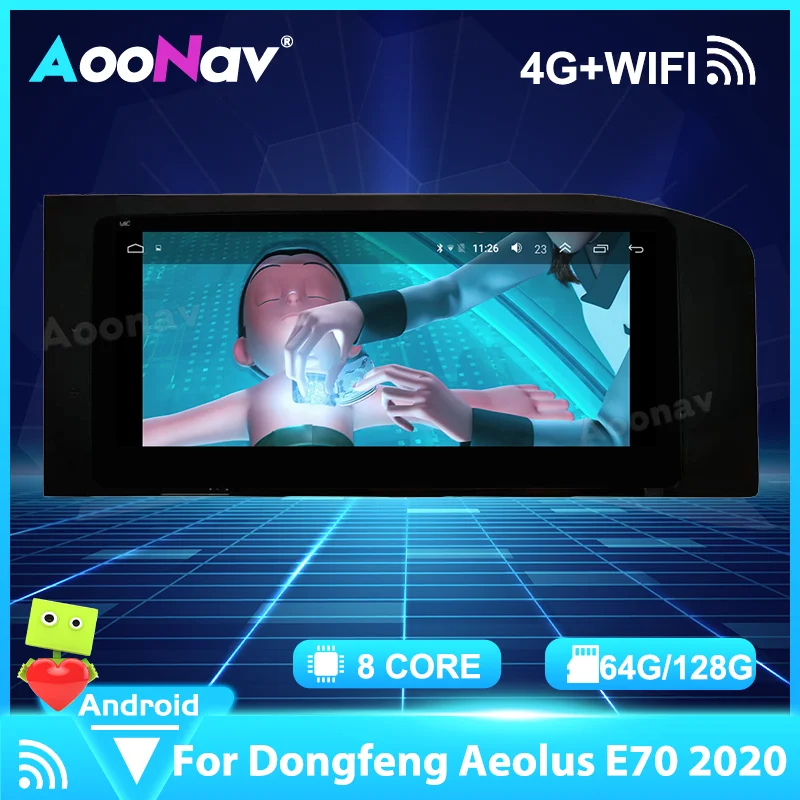 

Автомагнитола 2 din на Android для Dongfeng Aeolus E70, 2020 дюйма, GPS, 4G, Wi-Fi, мультимедийный плеер, стерео, головное устройство