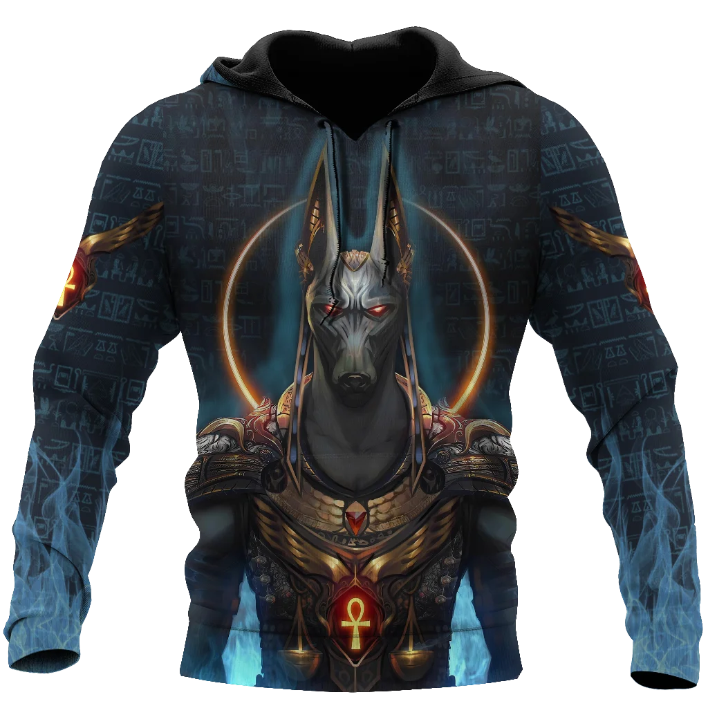 

2021 Man New Horus Egyptian Pharaoh Anubis Ancient Egypt Tattoo 3D Print Men/Women Streetwear Pullover Casual Funny Hoodies A-6