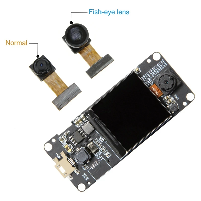 T Камера плюс Esp32 Dowdq6 8 Мб Spram модуль Ov2640 1 3 дюймов Дисплей сзади (камера