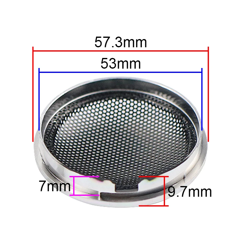 GHXAMP 2-дюймовый сетчатый Защитный Сетчатый корпус для динамика решетка защитная