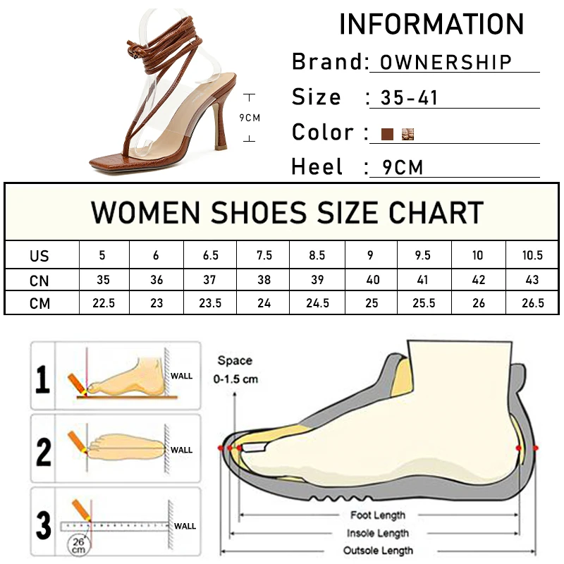 

Women's Ankle Strap Sandals 2021 Woman Transparent High Heels Ladies Gladiator Pumps Plus Size Women PVC Footwear Female Shoes