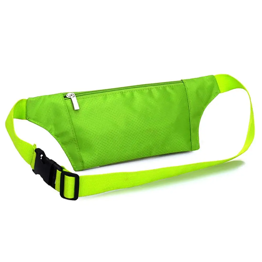 Мужская поясная сумка унисекс одноцветная нагрудная Большая вместительная на