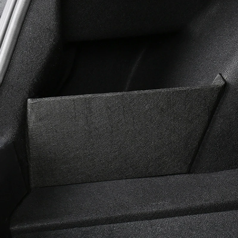 

for Tesla Model 3 Car Rear Trunk Storage Side Baffle Storage Board Shape Clapboard Car Accessories