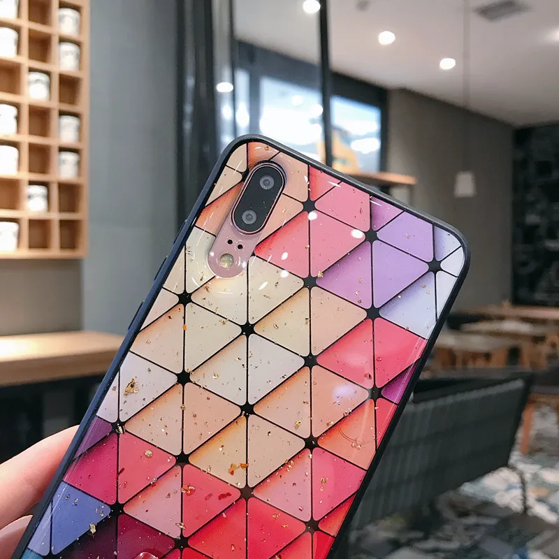 Разноцветный чехол для телефона Samsung Galaxy A750 A6 A8 Plus 2018 A7 A5 2017 Note 4 5 C9Pro J4 J6 J8 J310 J710