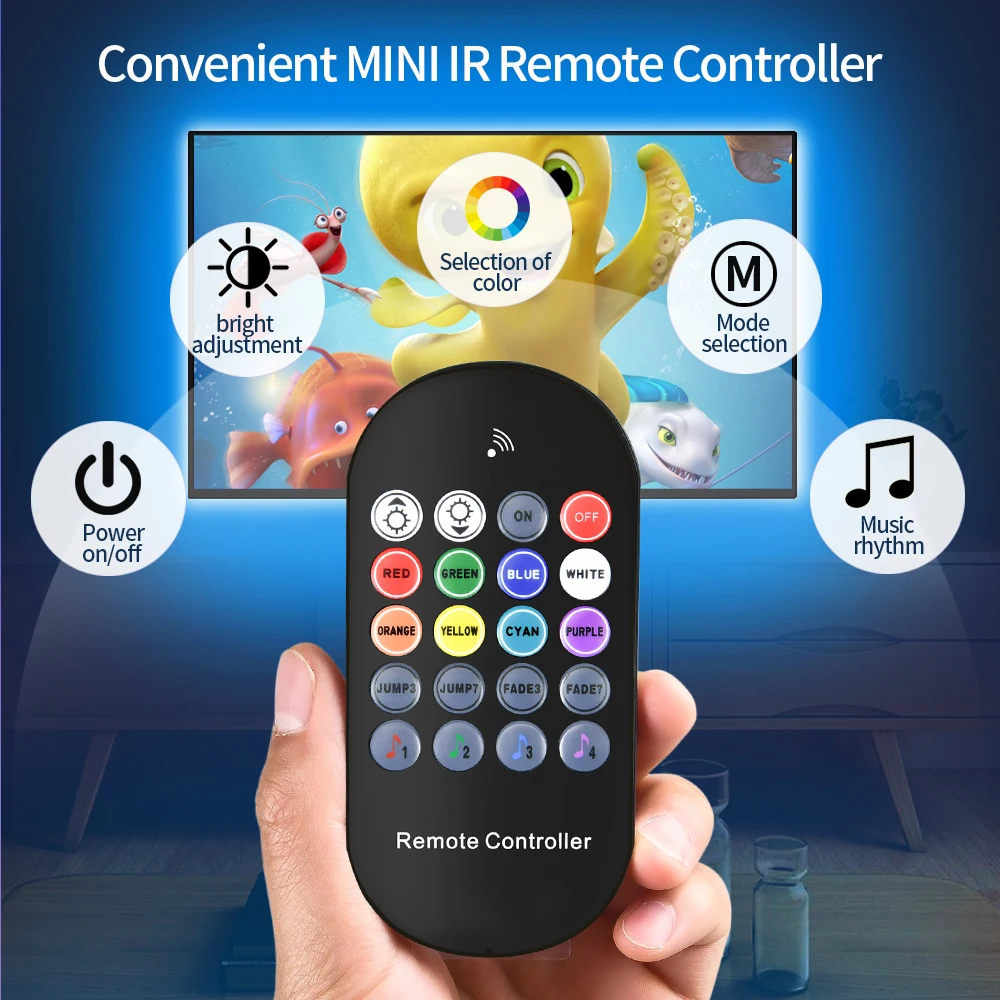 

USB LED Strip Lights Dimmable Color Changing Multicolor Lighting for Home Kitchen Room Decoration Strip Lights Lighting New