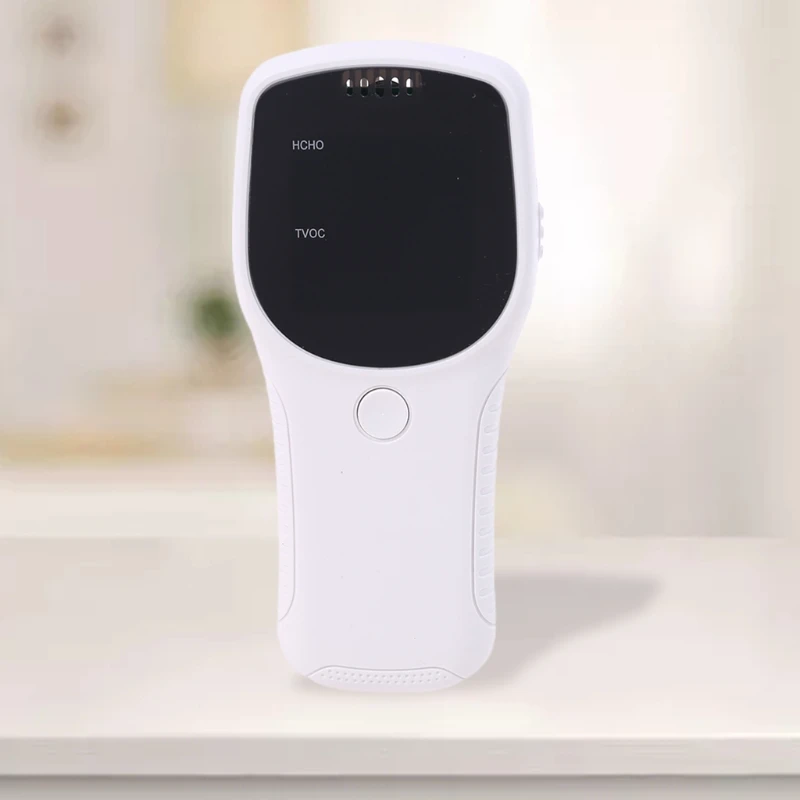 

Air Quality Monitor Formaldehyde Accurate Testing PM2.5 PM10 CO2 AQI Detector Home Office Indoors Multifunctional Measuring Tool
