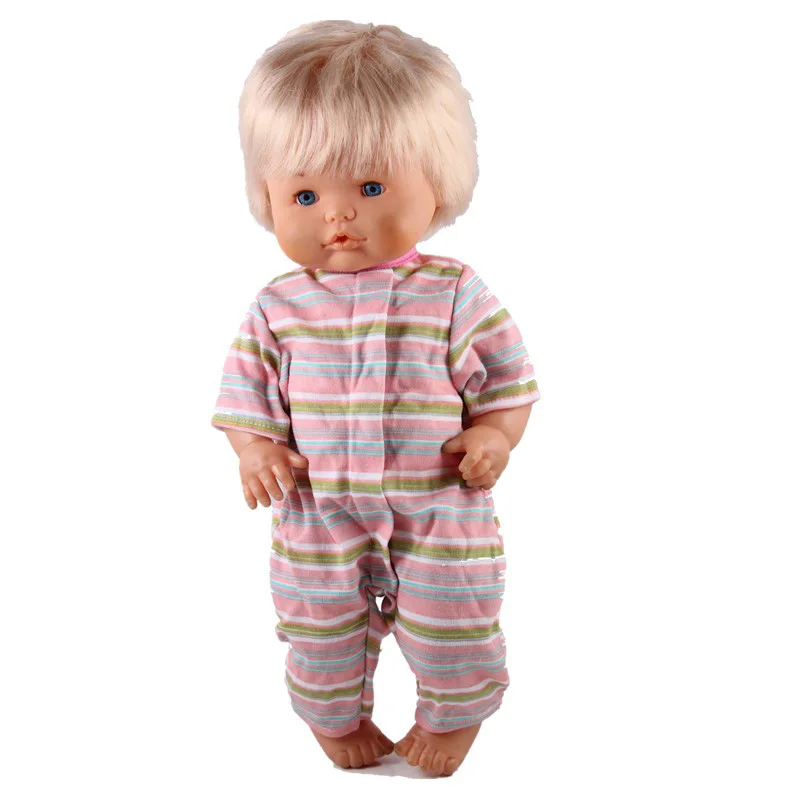 Одежда для кукол; 41 см; Nenuco Doll Nenuco y su Hermanita; комбинезон в шотландском стиле с шапочкой; 16 дюймов; nenuco doll - Цвет: 010