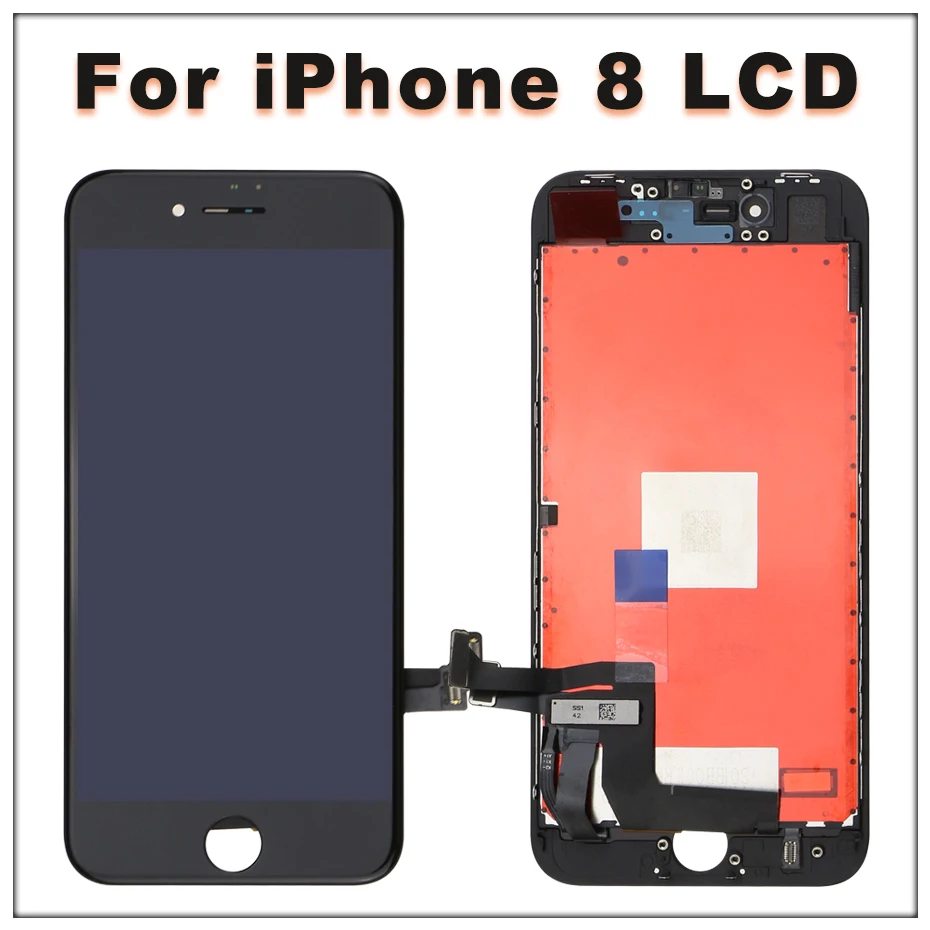 20 шт./партия AAA+++ экран для iPhone 8 ЖК-дисплей дигитайзер сборка Замена с 3D сенсорным ЖК-дисплеем для iPhone 8