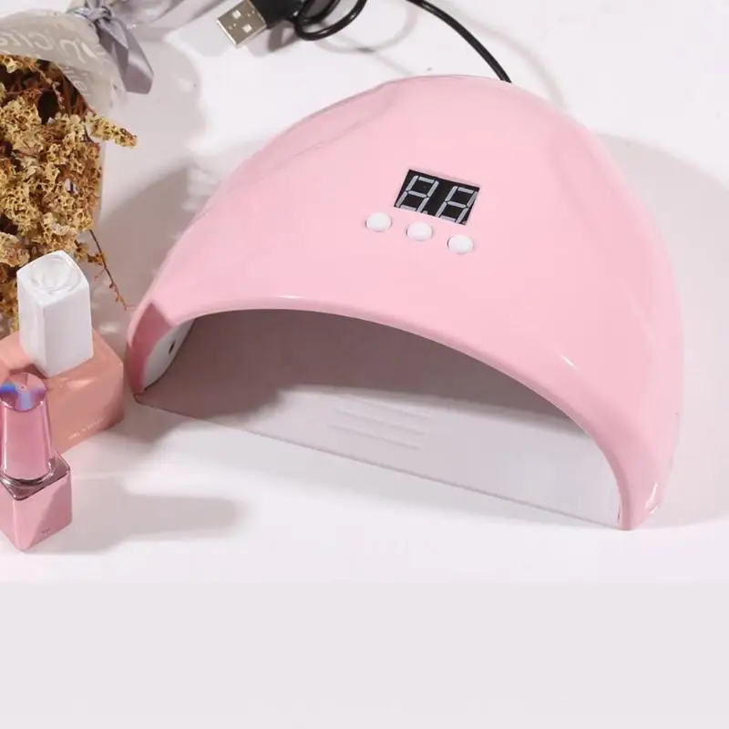 36 Вт Светодиодная УФ-лампа для ногтей с 12 шт. светодиодами женщин гель маникюра