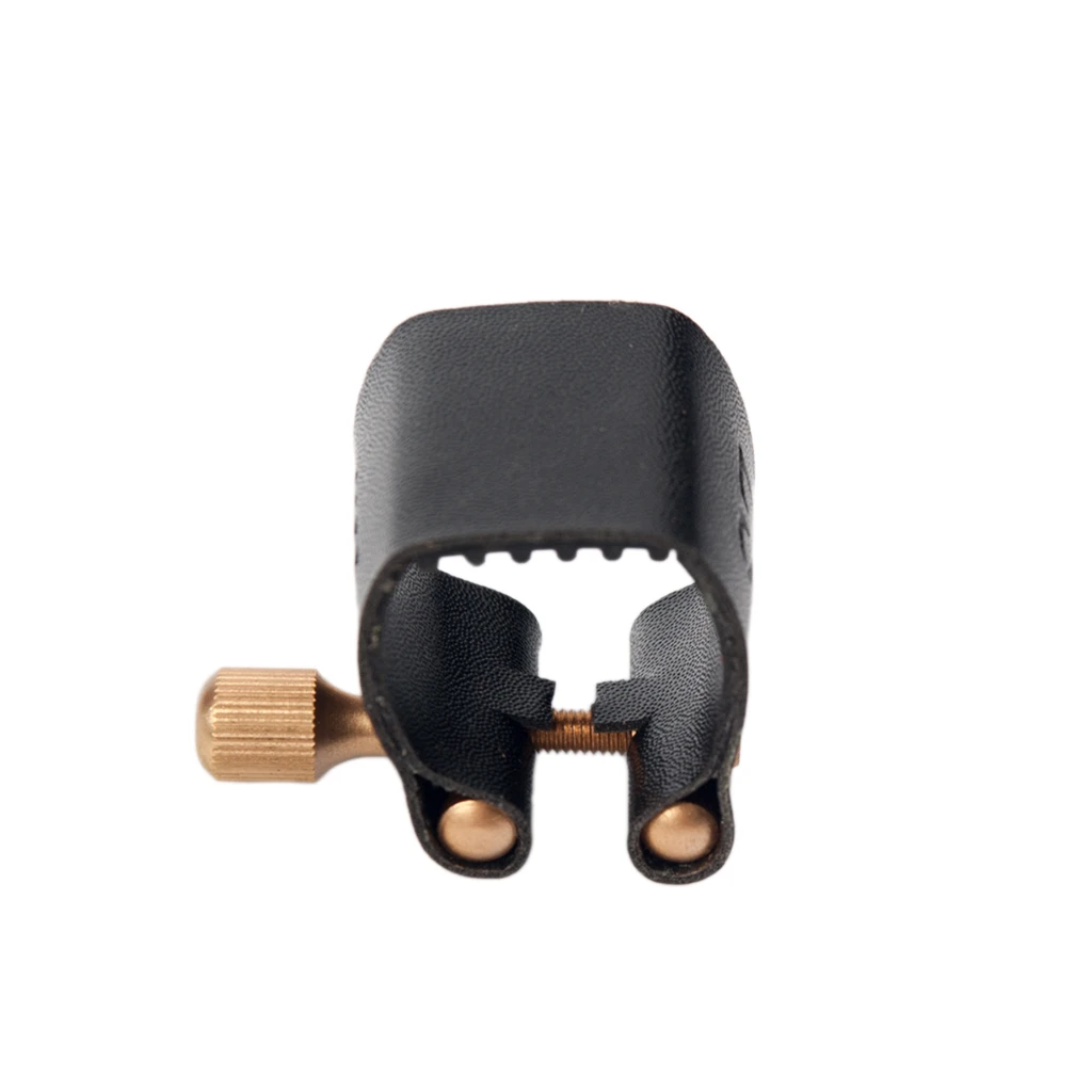 Alto Sax Saxophone Accessories Leather Ligature Fastener With Plastic Cap New | Спорт и развлечения