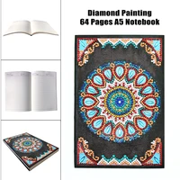 evershine diy mandala special shaped diamond painting 60 sheets students a5 notebook diamond mosaic kits bead embroidery art