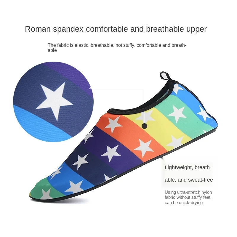 Обувь для плавания Пляжная обувь мужчин и женщин Мужская пляжная унисекс на