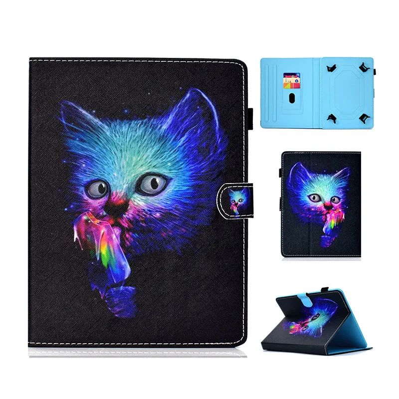 360 Вращающийся из искусственной кожи защитный чехол подставка в виде книжки для