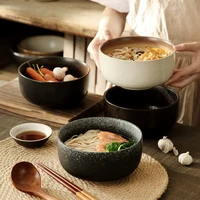 7 inch japanese noodle bowl large ramen bowl microwave ceramic dinnerware salad rice fruit soup bowls family kitchen utensils