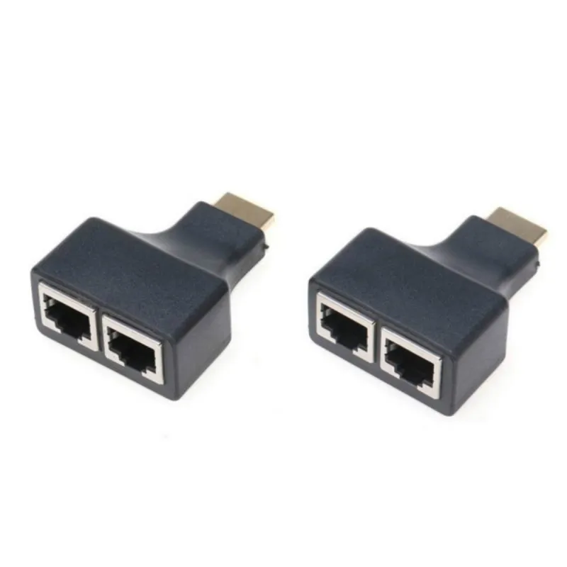 ESCAM HDMI-совместимый с более RJ45 CAT5e CAT6 UTP LAN Ethernet Balun расширитель ретранслятор-1080p3D HD