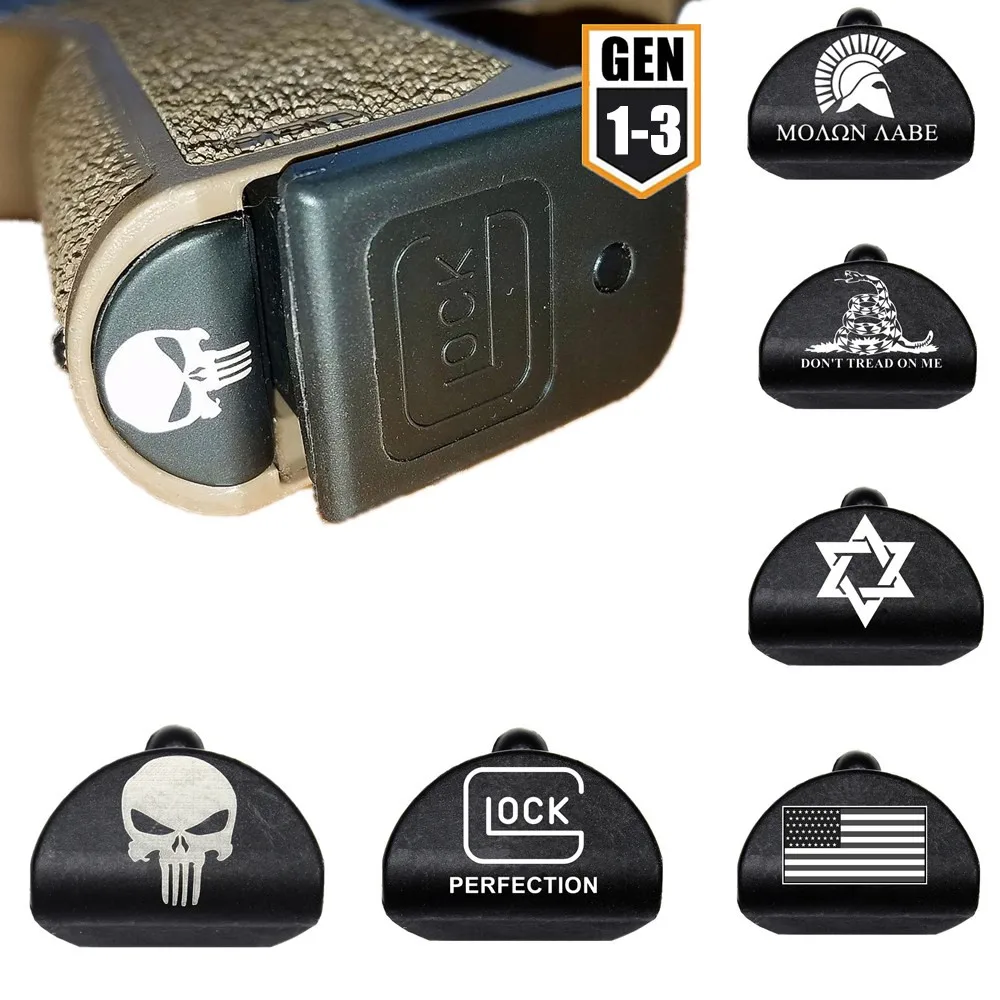 Заглушка для ружья Magwell поколения 1/2/3 Glock 17 18 19 20 21 22 23 24 25 34 пистолета 9 мм