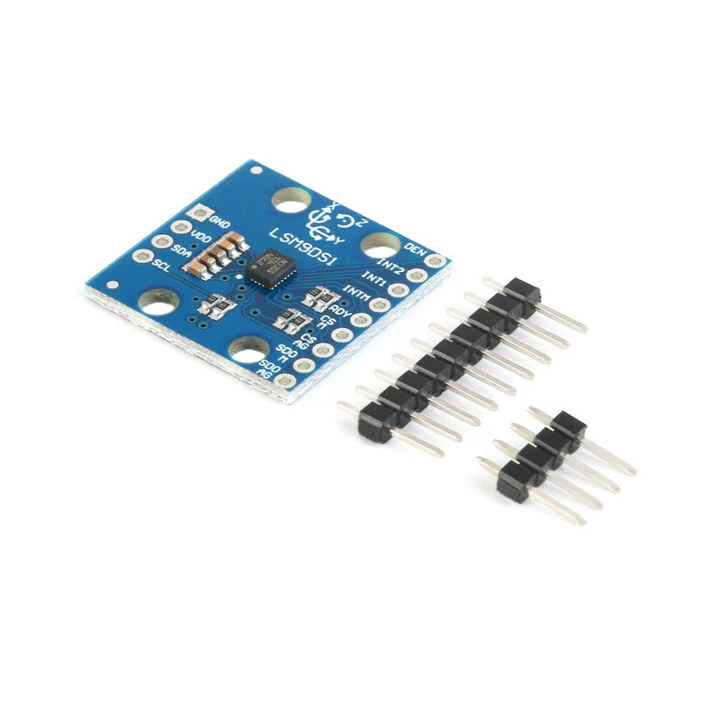 LSM9DS1 9DoF IMU Precision Accel Gyro Attitude Sensor SPI I2C для Arduino|Адаптеры AC/DC| |
