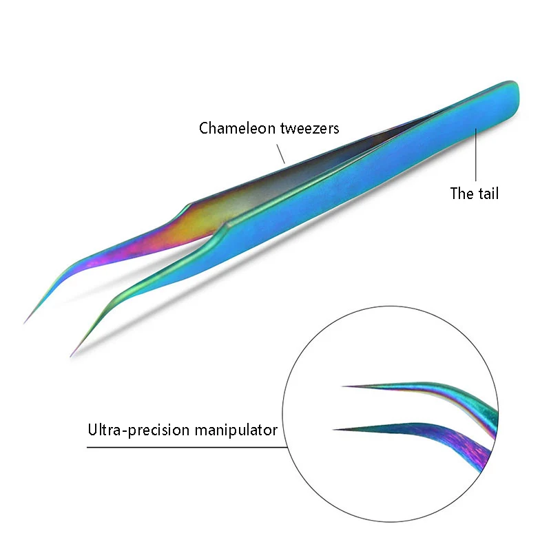 20*5 см пинцеты прямые изогнутые гелевые маникюрные принадлежности для ногтей