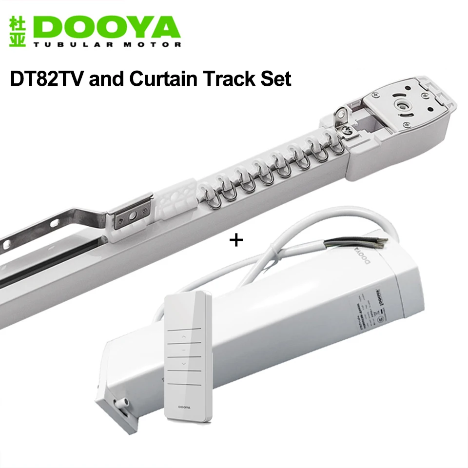 Мотор для штор Dooya DT82TV 5-проводной мотор RS485/сухой контакт/RF433 регулируемый