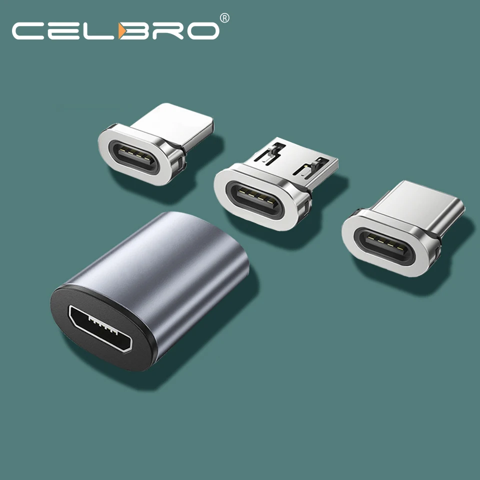 Магнитный адаптер USB Type C для Samsung Galaxy Note 20 мама в Micro папа|Переходники и адаптеры| |