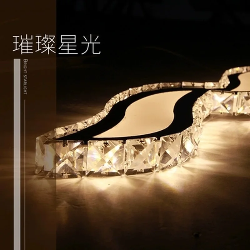 Новое поступление K9 с украшением в виде кристаллов светодиодный подвесные