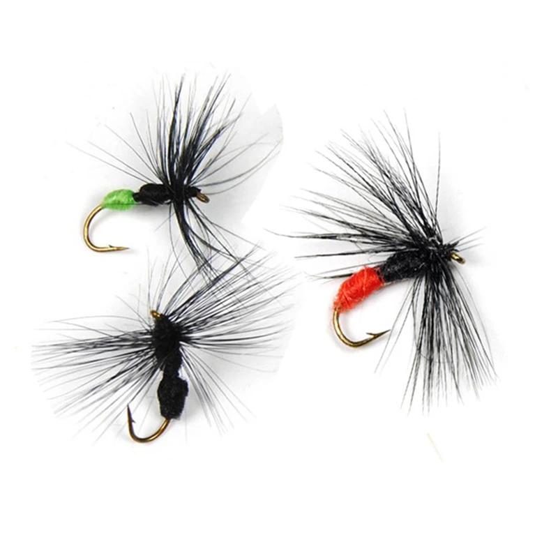 10 Pack Bionic Ant Bait - Red Black Green Fly Fishing Hook | Спорт и развлечения