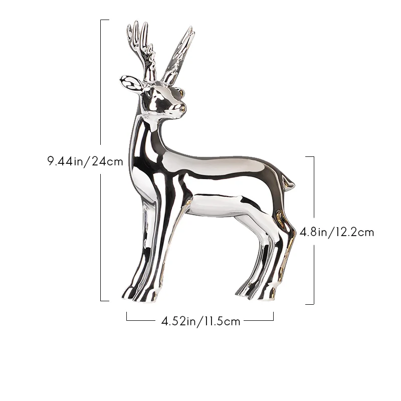 Украшение в виде оленя украшение для стола гостиной дома современное