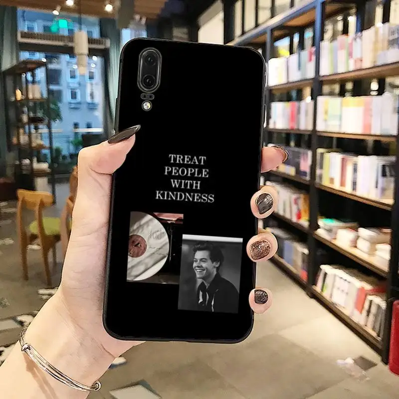 

Harry Styles Treat People With Kindness Phone Case For Huawei Y5 Y6 II Y7 Y9 PRIME 2018 2019 NOVA3E P20 PRO P10 Honor 10