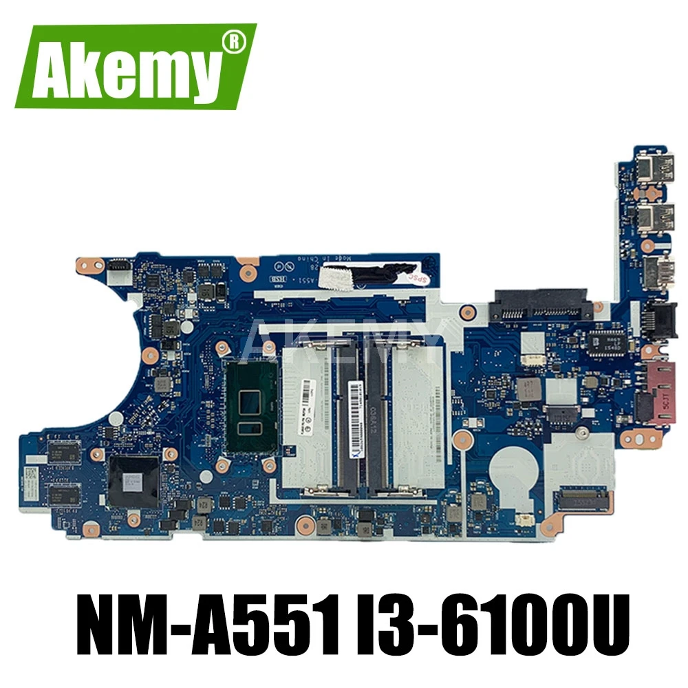 NM A551 Laptop motherboard For Lenovo Thinkpad E460 original mainboard I3 6100U R5 M330 2GB|Материнские платы| |