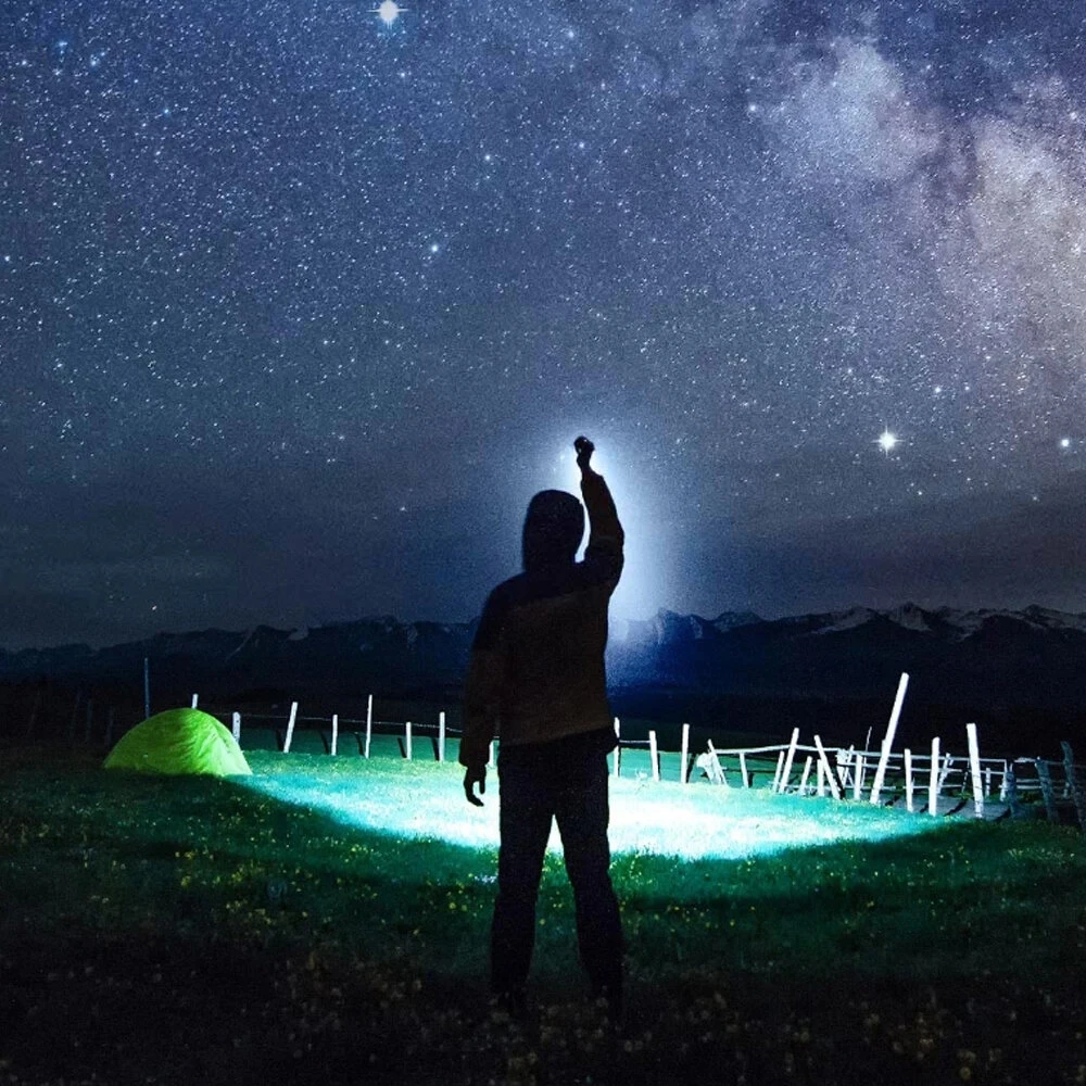 nextool 6 in 1 1000lm dual light zoomable alarm flashlight usb c rechargeable mobile power bank magnetic camping work free global shipping