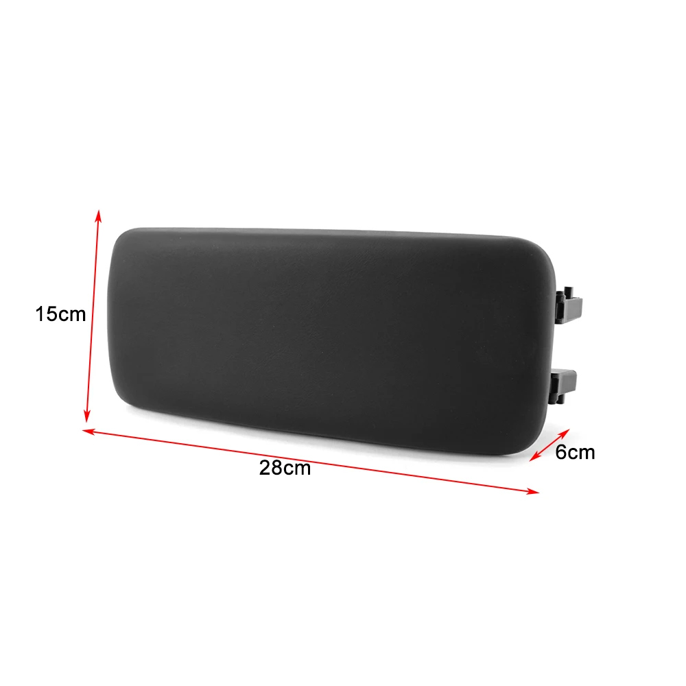 Черная крышка подлокотника центральной консоли с кожаной крышкой замена для Audi A1