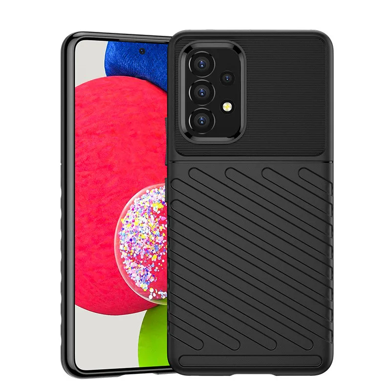 For Cover Samsung Galaxy A53 Case For Samsung A53 Coque Capa Shockproof Phone Bumper Soft Back Cover for Samsung A53 5G Fundas