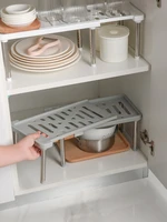 stainless steel storage shelf shoe rack cabinet holders home closet organizer space saving wardrobe shelves kitchen organizer
